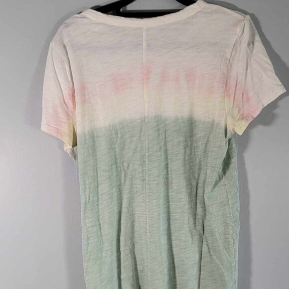 Gap tshirt in ombre colours white, peach, yellow and green. GUC - Picture 6 of 6